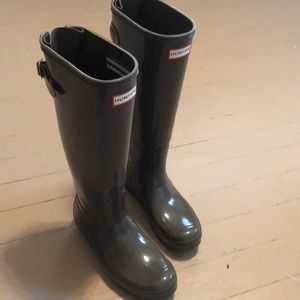 Swamp Green Original Hunter Tall Rain Boots
